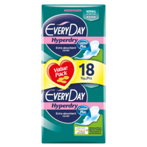 EVERYDAY Σερβιέτες Hyperdry 18τεμ. Normal Ultra Plus