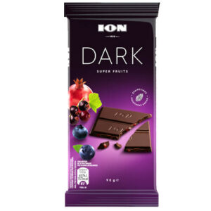 ΙΟΝ Σοκολάτα Υγείας Dark 90gr (Super Fruits)