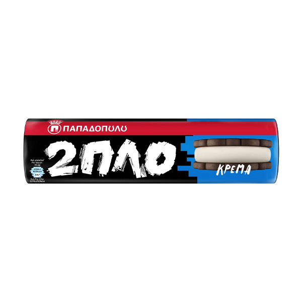 Παπαδόπουλου Διπλογεμιστά 230gr (Κρέμα)