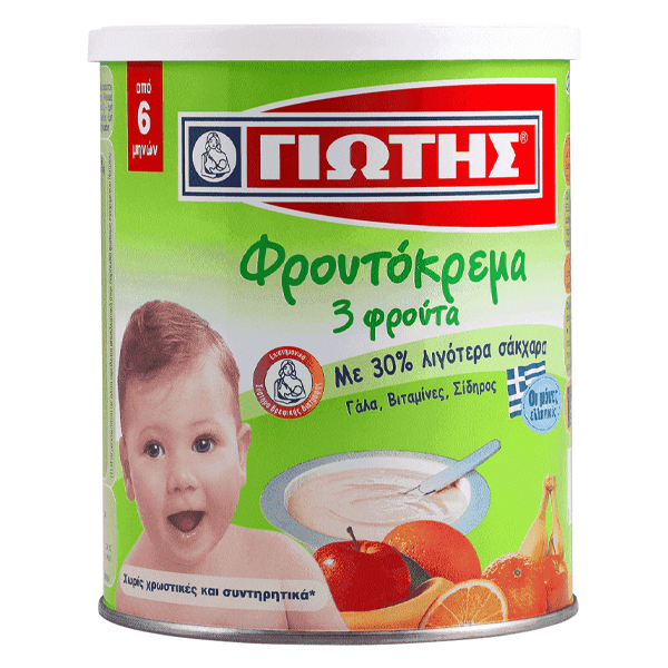ΓΙΩΤΗΣ Φρουτοκρέμα 3 Φρούτα 300gr