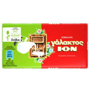 ΙΟΝ Σοκολάτα Γάλακτος 60gr (Στέβια)