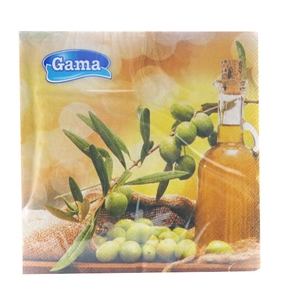 Gama Χαρτοπετσέτα Πολυτελείας 33x33cm 20τεμ