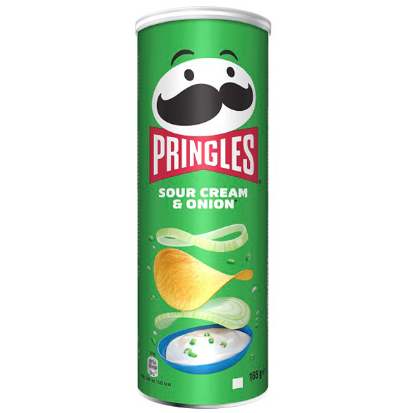 Pringles Τσιπς 165gr - Sour Cream & Onion
