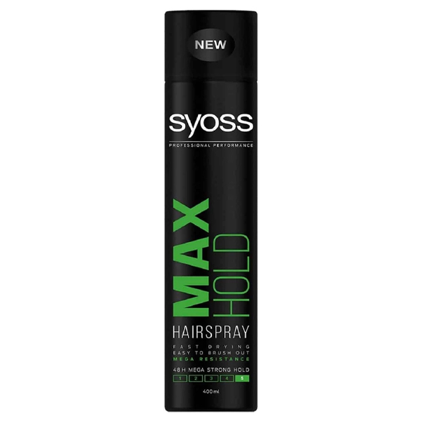 Syoss Hair Spray 400ml (No 5) Max Hold