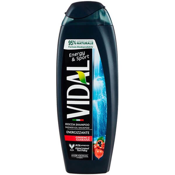 Vidal Αφρόλουτρο 500ml Energy & Sport