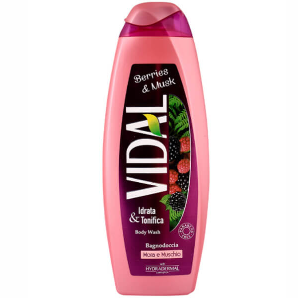 Vidal Αφρόλουτρο 500ml Berries & Musk