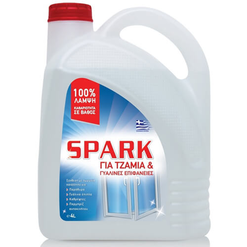 Spark Τζαμιών 4lt (Λευκό)