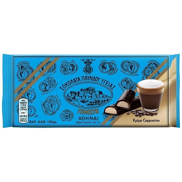 Παυλίδης Σοκολάτα Υγείας 100gr (Cappuccino Cream)