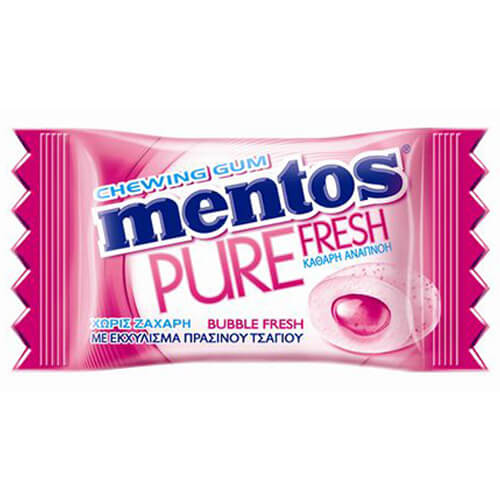 Mentos Pure Fresh Mini 100τεμ.