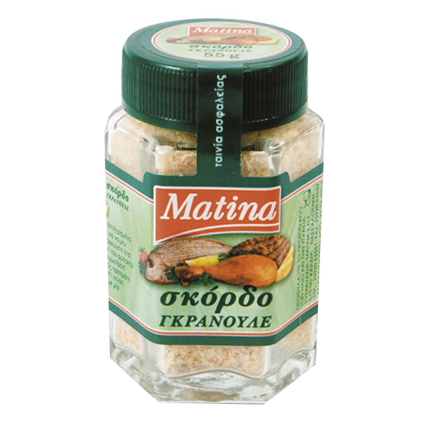 Ματίνα Σκόρδο Γκρανουλέ 55gr (Βάζο)