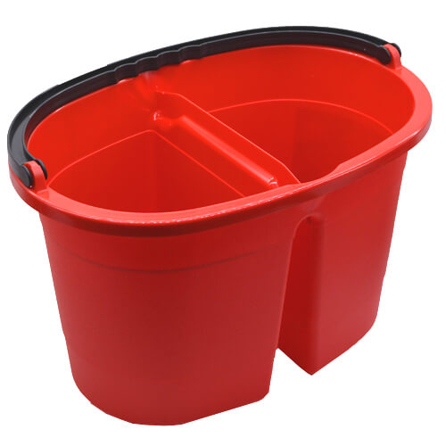 Κύκλωψ Κουβάς 16lt Clean 2 Θέσεων με Ρόδες