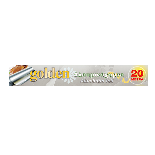 Golden Αλουμινόχαρτο 20m
