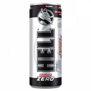 Hell Energy Drink 250ml Zero Calories Black