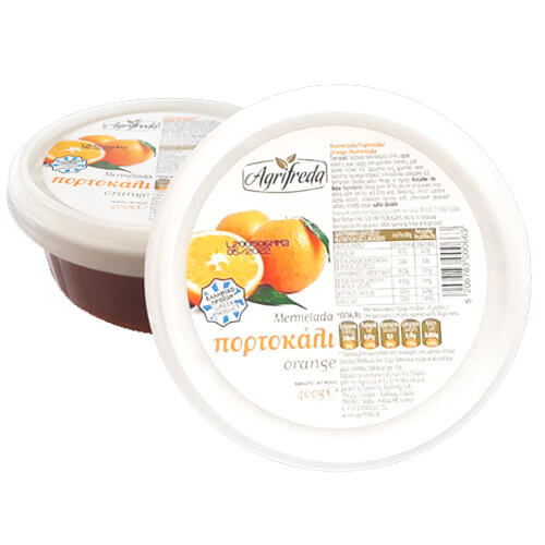 AGRIFREDA Μαρμελάδα Πορτοκάλι 400gr