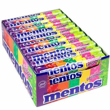 Mentos (20x38gr) - Rainbow