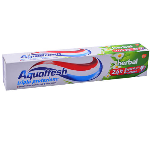 Aquafresh Triple Protection 75ml (Herbal) Οδοντόκρεμα