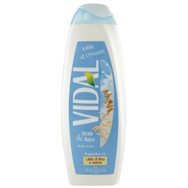 Vidal Αφρόλουτρο 500ml - Milk & Cream