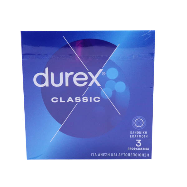 Durex Προφυλακτικά 3τμχ - Classic