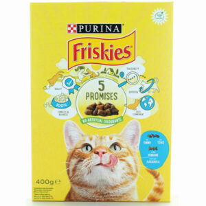Friskies Γατοτροφή Κροκέτα 400gr (Ψάρι-Λαχανικά)