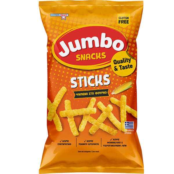 Jumbo Snacks Sticks 100gr (Χωρίς Γλουτένη)