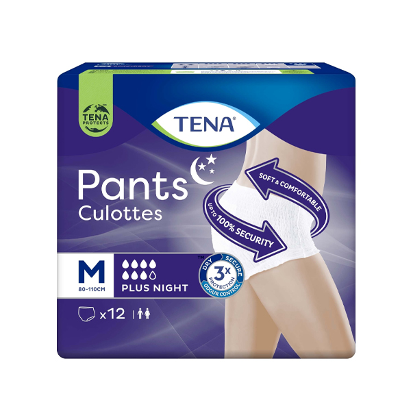 TENA Pants Ακράτειας Medium 12τεμ. (Night)