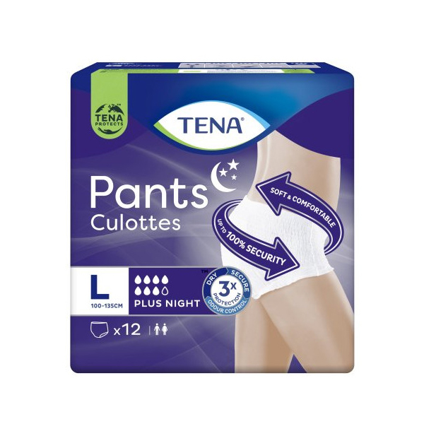 Tena Pants Ακράτειας Large 12τεμ. (Night)