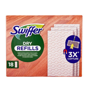 Swiffer Στεγνά Ανταλλακτικά Πανάκια 18τεμ. (Παρκέ)
