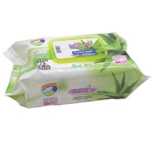 Renkly Μωρομάντηλα με Καπάκι 100τμχ - (Aloe Vera) (Premium Series)