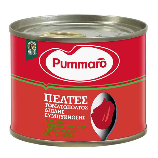 Pummaro Tomato Πολτός Διπλής Συμπύκνωσης 200gr (Μεταλλικό Κουτί)