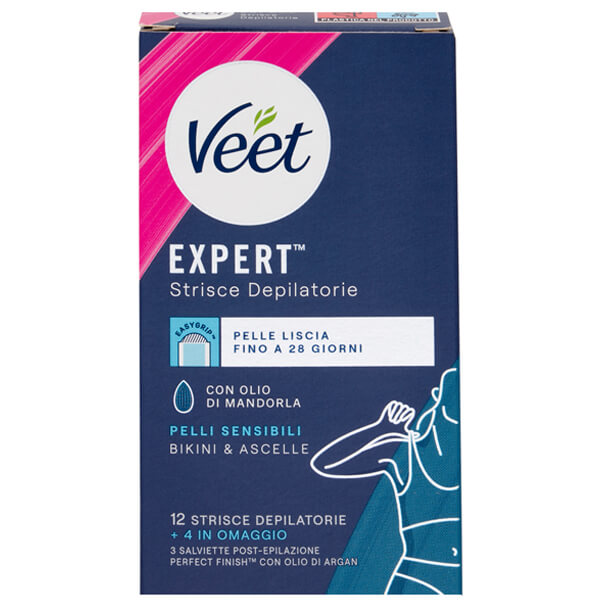 Veet Ταινίες Αποτρίχωσης (12+4τεμ.) - (Μπικίνι / Μασχάλη)