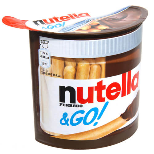 Nutella Spread & Go 52gr