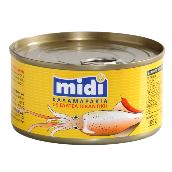 Midi Καλαμαράκια Πικάντικα 185gr
