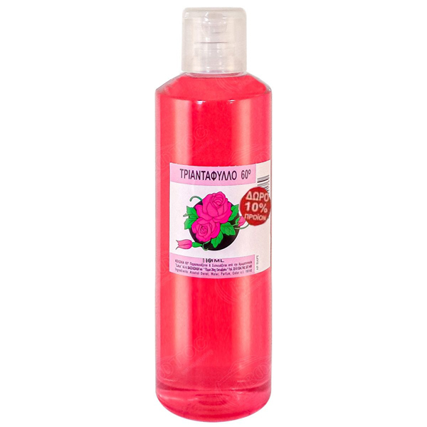 Κολόνια 60ο 110ml (Τριαντάφυλλο) 10% Προϊόν Δώρο