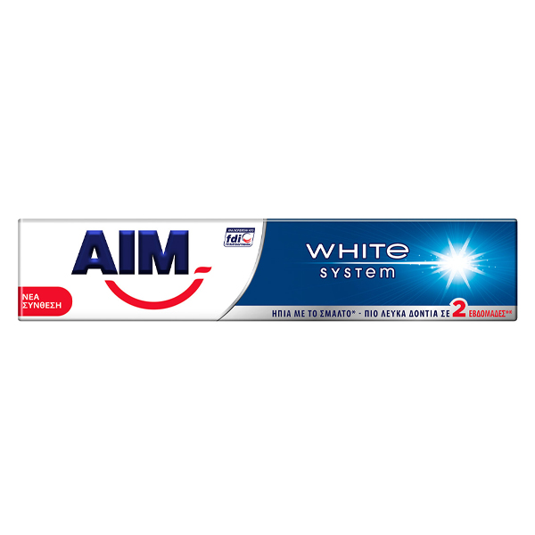 Aim White System 75ml Οδοντόκρεμα