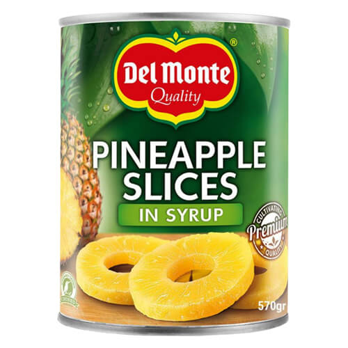 Delmonte Ανανάς Φέτες σε Σιρόπι 570gr