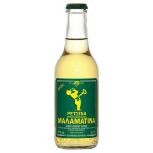 Μαλαματίνα Ρετσίνα 250ml vol 11% (Επιστρεφόμενη Φιάλη)