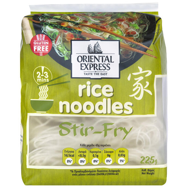 Oriental Express Noodles 225gr (Ρυζιού Stir-Fry)
