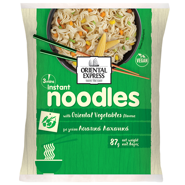 Oriental Express Noodles 3' 87gr (Λαχανικά Oriental)