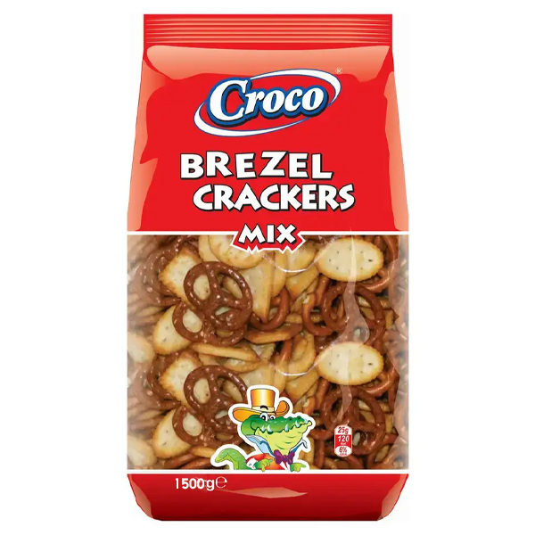 CROCO Κράκερ 1500gr - Brezel Mix