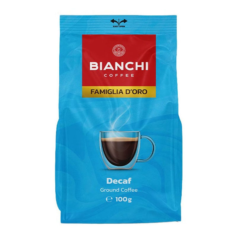 Bianchi Coffee Καφές Espresso Decaffeine 100gr Αλεσμένος