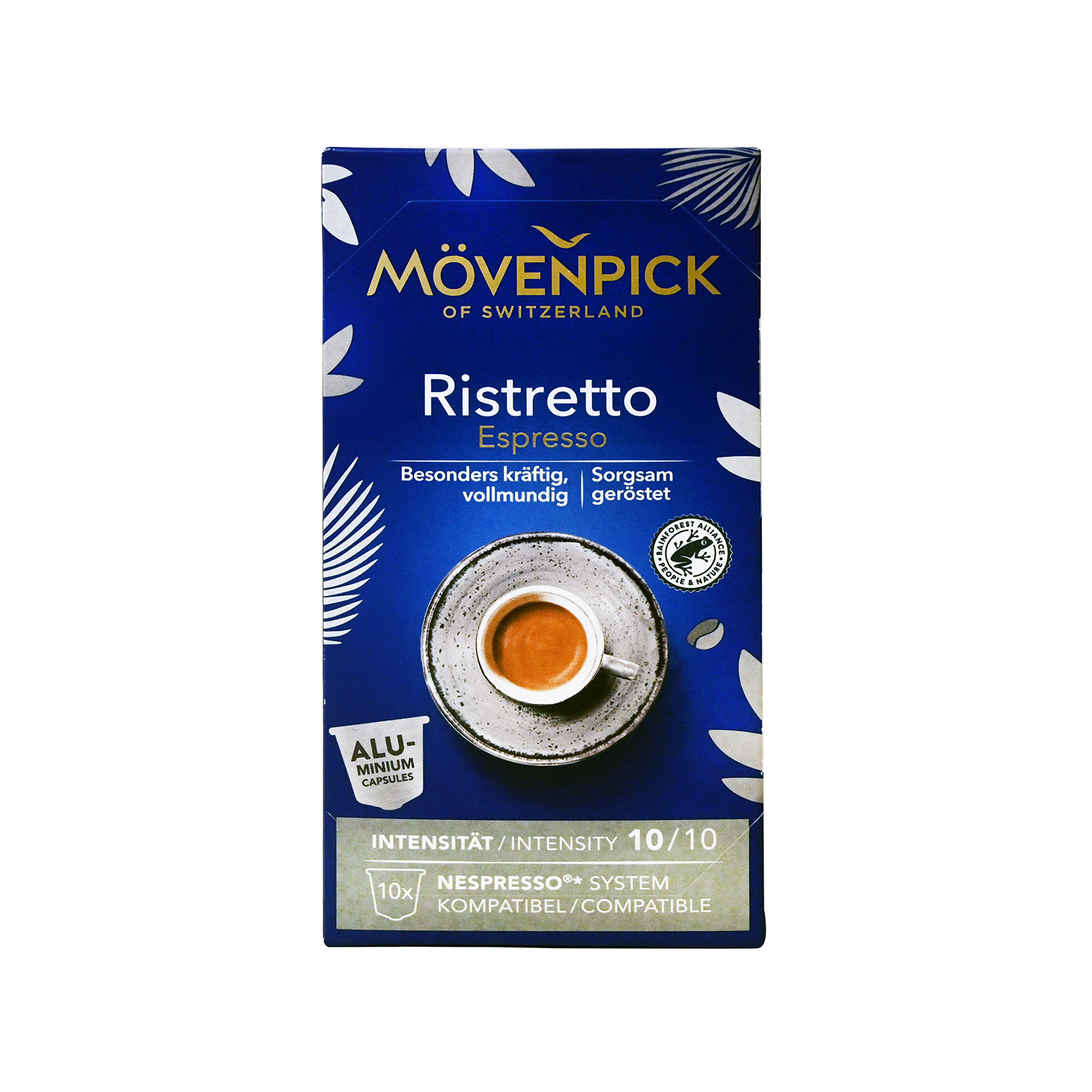 Movenpick Ristretto Συμβατές Κάψουλες - 10 Τεμάχια