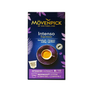 Κάψουλες Nespresso Συμβατές Movenpick Espresso Intenso 10 Τεμάχια