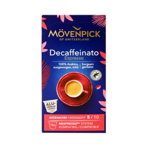 Κάψουλες Nespresso Συμβατές Movenpick Espresso Decaf 10 Τεμάχια