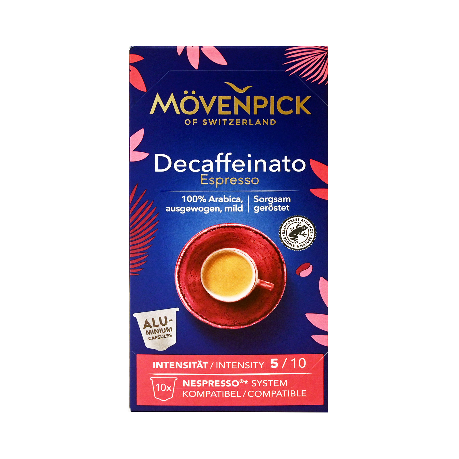 Movenpick Espresso Decaf Κάψουλες - 10 Τεμάχια