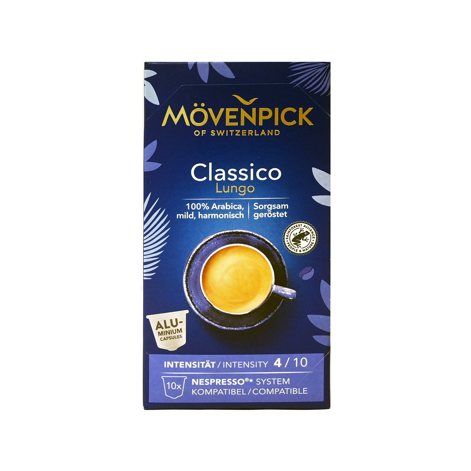 Movenpick Lungo Classico Κάψουλες - 10 Τεμάχια