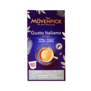 Κάψουλες Nespresso Συμβατές Movenpick Lungo Italiano 10 Τεμάχια
