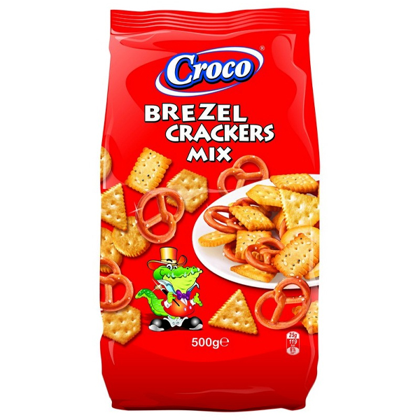 CROCO Κράκερ 500gr - Brezel Mix