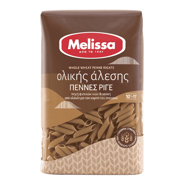 Melissa Ολικής Άλεσης 500gr - Πένες Ριγέ