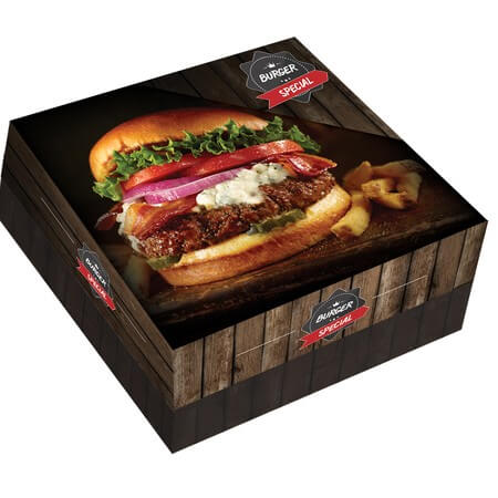 Luxury Κουτί Burger (16x13x8cm)
