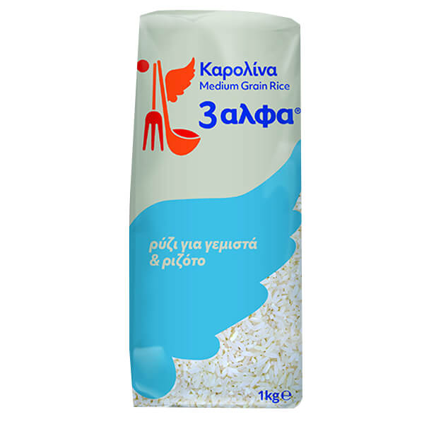 3Α Ρύζι Καρολίνα 1kg (Ελληνικής Παραγωγής)